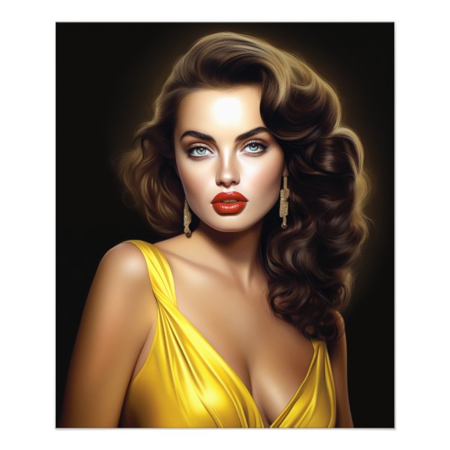 Impression Photo Lina - Super Modèle Latina! (Devant)