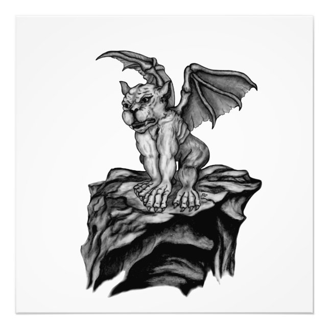 Impression Photo Little Golem Gargoyle (Devant)