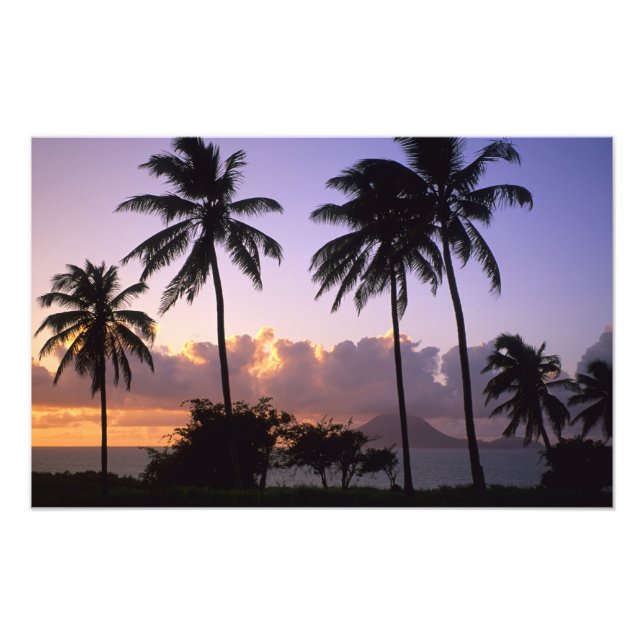 Impression Photo Littoral St. Kitts (Devant)