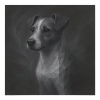 Impression Photo Lively Spirit – Jack Russell Geometry
