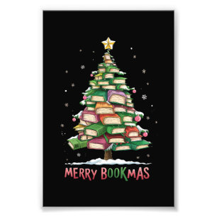 Impression Photo Livre de Noël Lover Tree Librairie Joyeux Bookmas