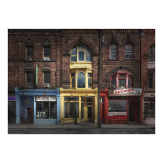 Impression Photo Livres et Bistrots et Bouchers N° 9 Version Couleu