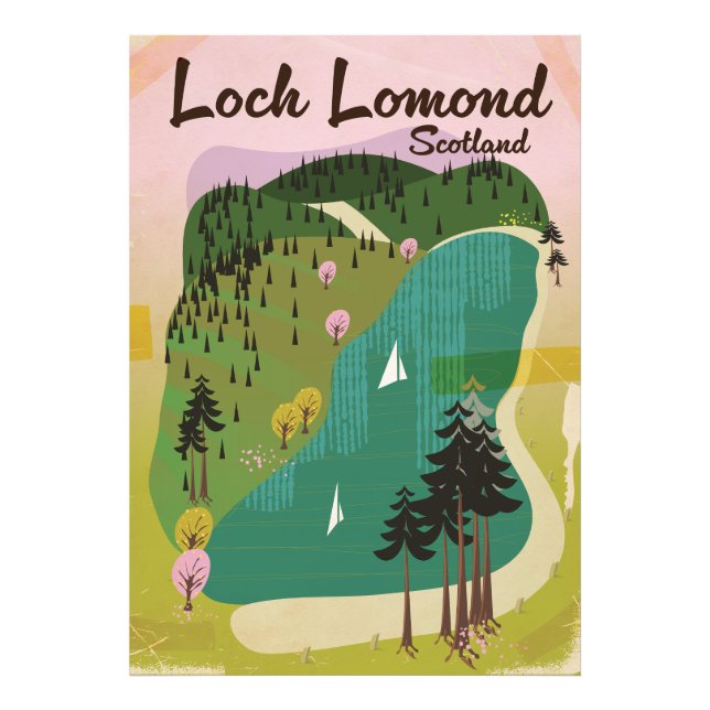 Impression Photo Loch Lamond Scotland (Devant)