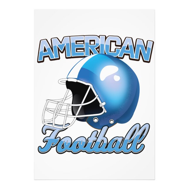 Impression Photo logo American Football (Devant)