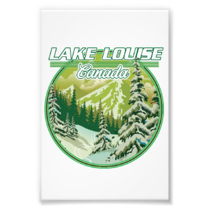 Impression Photo Logo de Lake Louise Canada