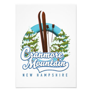Impression Photo logo de ski de Cranmore Mountain New Hampshire