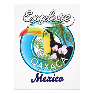 Impression Photo Logo de voyage Oaxaca Mexique