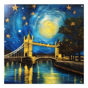 Impression Photo London Bridge Acrylique Art,