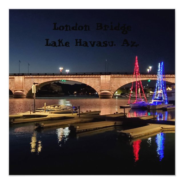 Impression Photo London Bridge Lake Havasu (Devant)