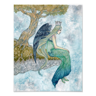 Impression Photo Longing, Angel Art par Holly Durr