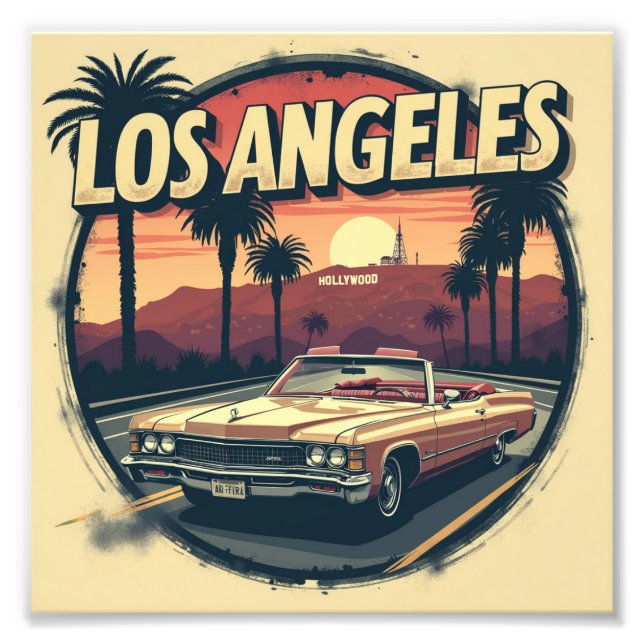 Impression Photo Los Angeles (Devant)