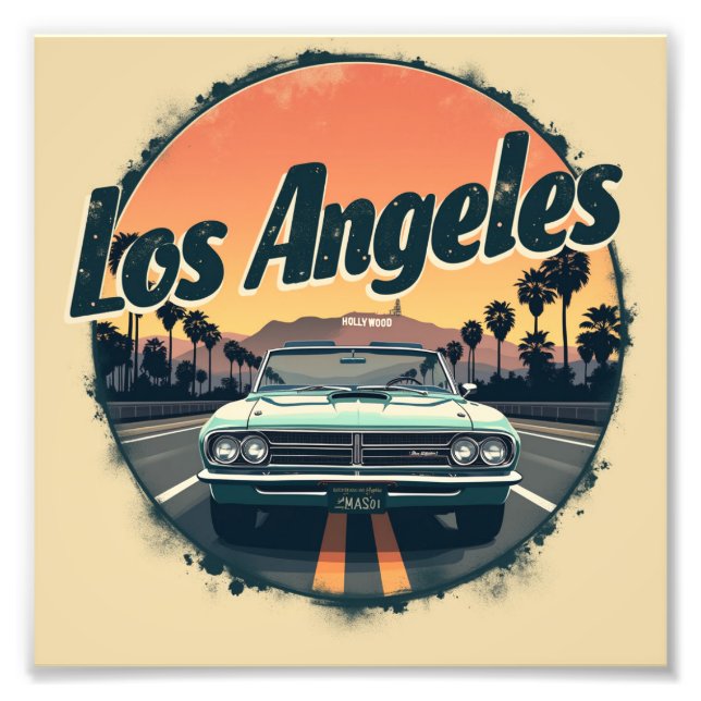 Impression Photo Los Angeles (Devant)