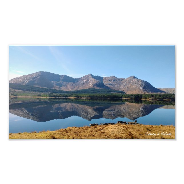 Impression Photo Lough Inagh, Connemara, Irlande (Devant)