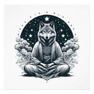 Impression Photo Loup conscient