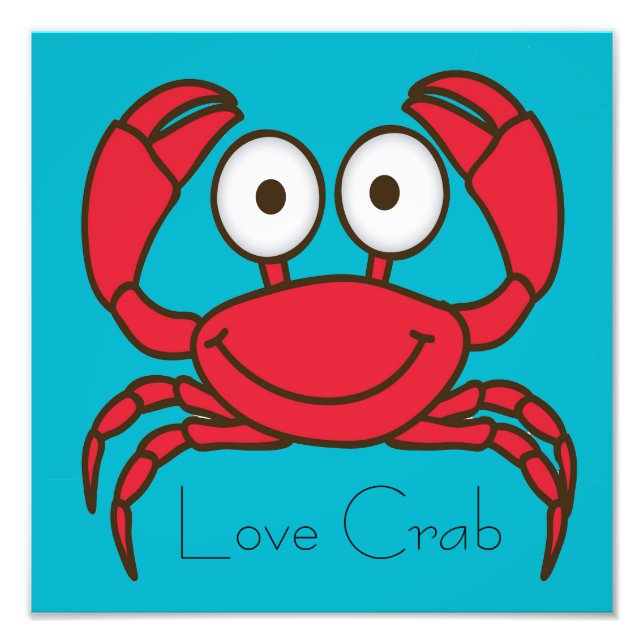 Impression Photo Love Crab (Devant)