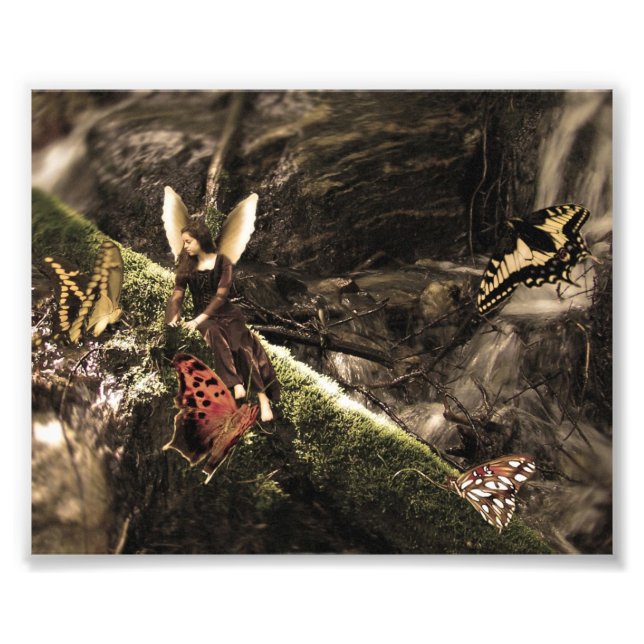 Impression Photo Lovely Butterfly Nature Fairy (Devant)