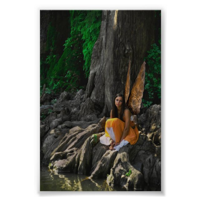 Impression Photo Lovely Fairy Waiting by the Water (Devant)