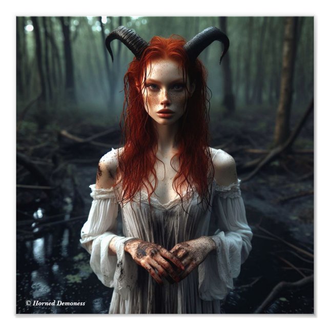 Impression Photo Lovely gingerhead demoness (Devant)