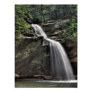 Impression Photo Lower Falls, Old Man's Cave, Hocking Hills, Ohio