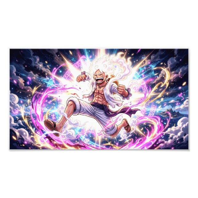 Impression Photo Luffy le super un  (Devant)