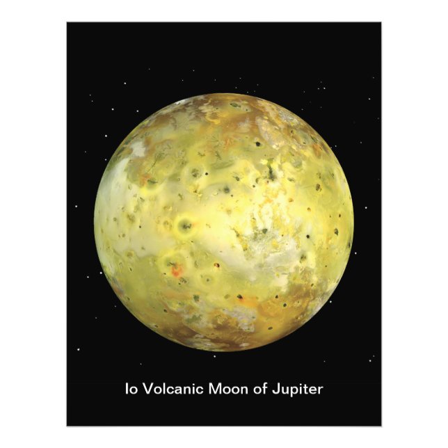 Impression Photo Lune volcanique de Jupiter (Devant)