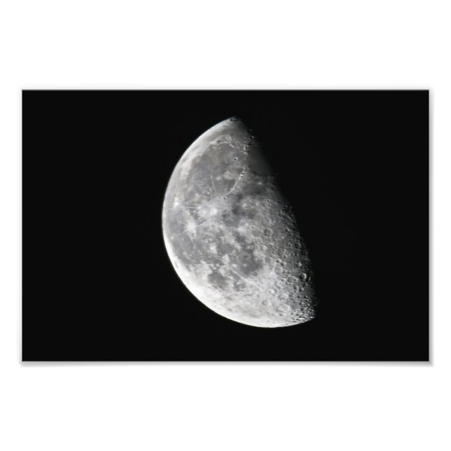 Impression Photo Lune vue de Yorkton SK. Canada (Devant)