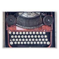 Machine à écrire vintage