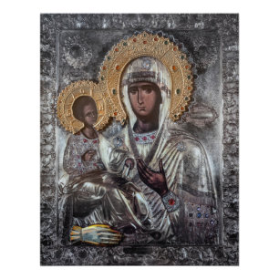 Impression Photo Madone noire Art religieux catholique