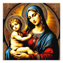 Madonna avec un enfant