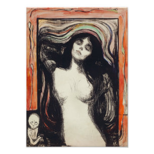 Impression Photo Madonna Edvard Munch