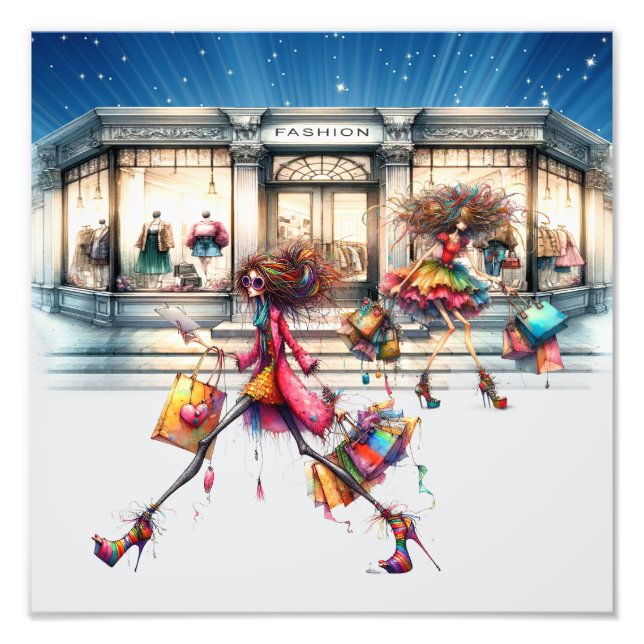 Impression Photo Magasiner local (Devant)