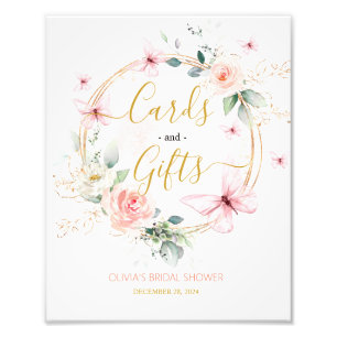 Impression Photo Magnifique Papillon Cartes et Cadeaux Panneau de l