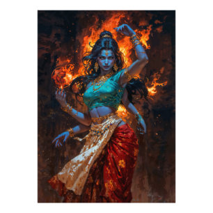 Impression Photo Mahakali – Le Feu Vivant