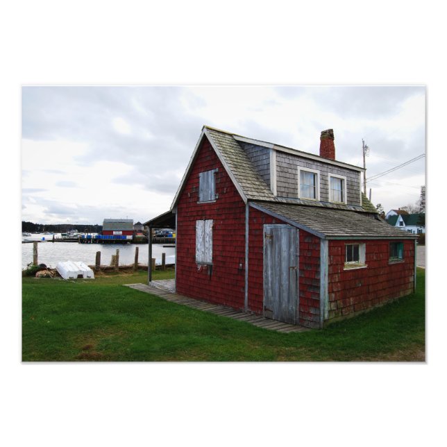 Impression Photo Maine Lobster Shack 19x13 (Devant)