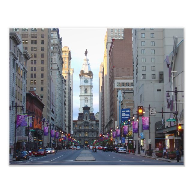 Impression Photo Mairie, Avenue des Arts, Phila, PA (Devant)