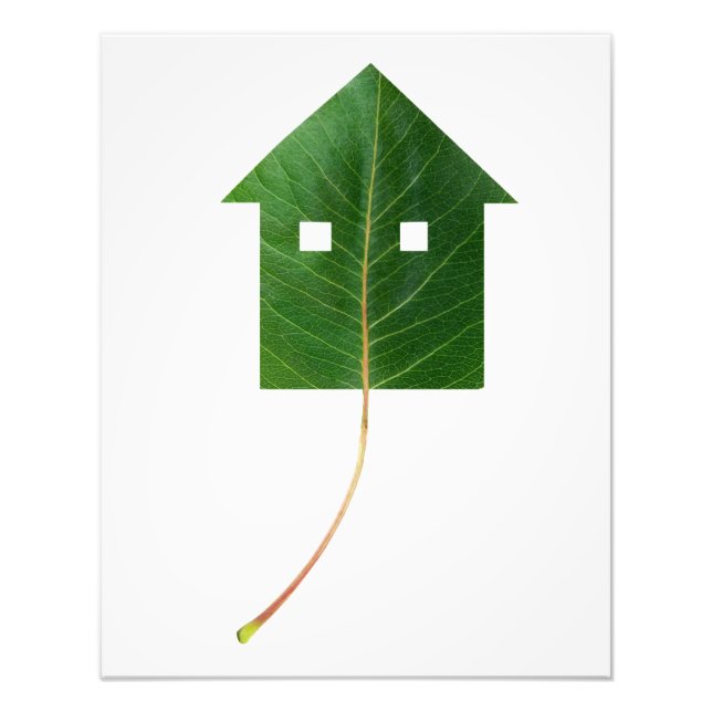 Impression Photo Maison à feuilles (Devant)
