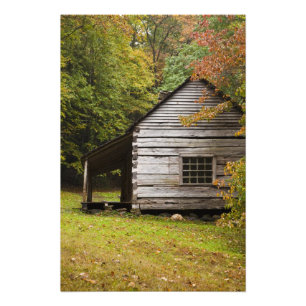 Impression Photo Maison Bud Ogle, Parc national des Great Smoky Mou
