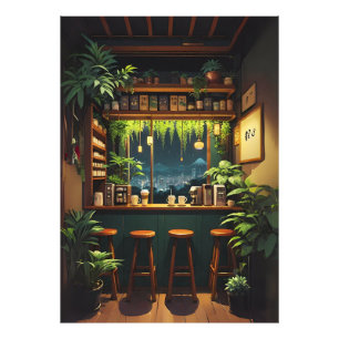 Impression Photo Maison de café de Tokyo