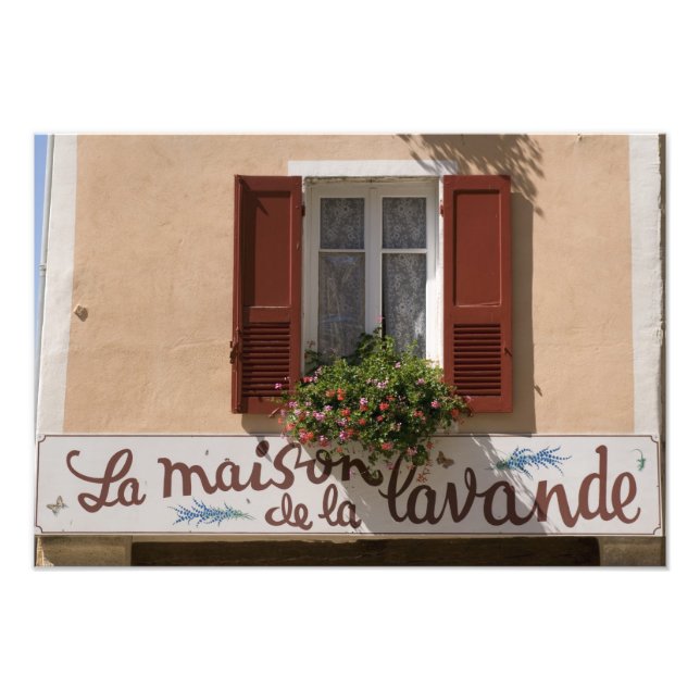 Impression Photo Maison de la Lavande, Place du Couwert, (Devant)