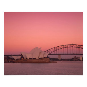 Impression Photo Maison de l'Opéra de Sydney et Harbour, Nouvelle-G
