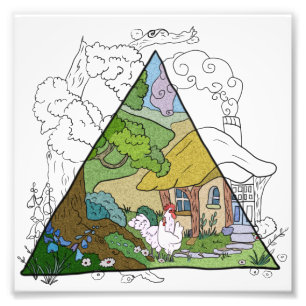 Impression Photo Maison de poulet