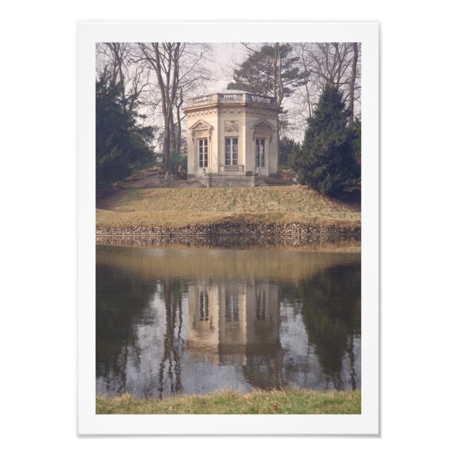 Impression Photo Maison de thé Belvedere, Versailles France (Devant)