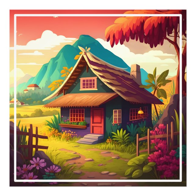 Impression Photo Maison traditionnelle philippine-36543 (Devant)