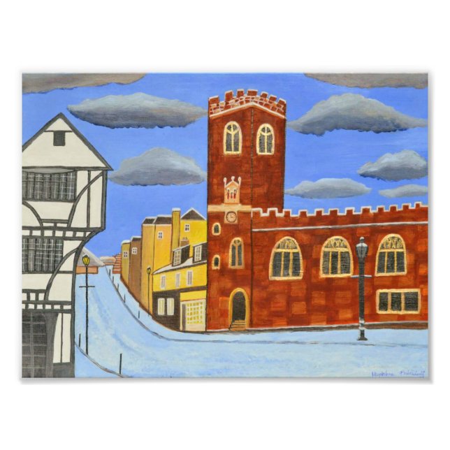 Impression Photo Maison Tudor (Devant)