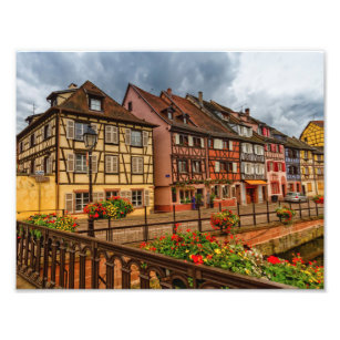 Impression Photo Maisons en Alsace, France