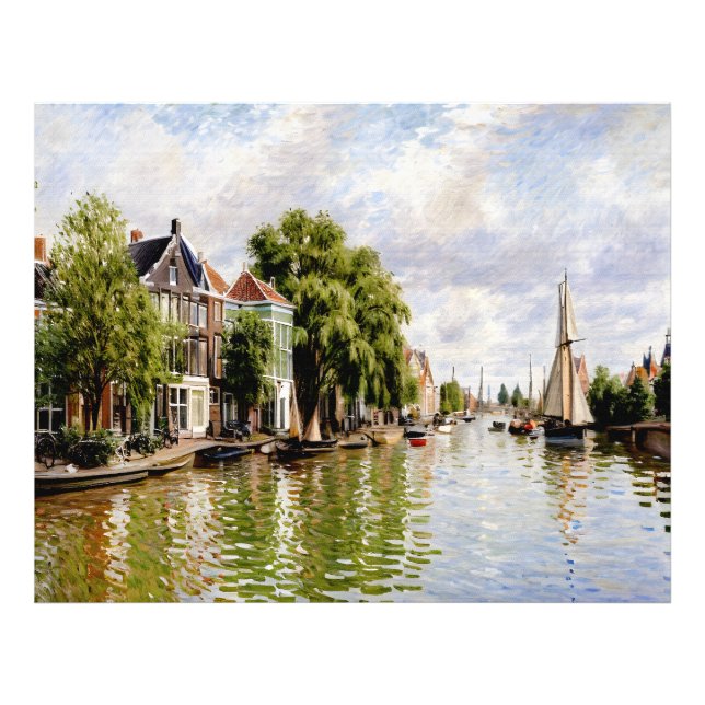 Impression Photo Maisons sur l'Achterzaan (Devant)