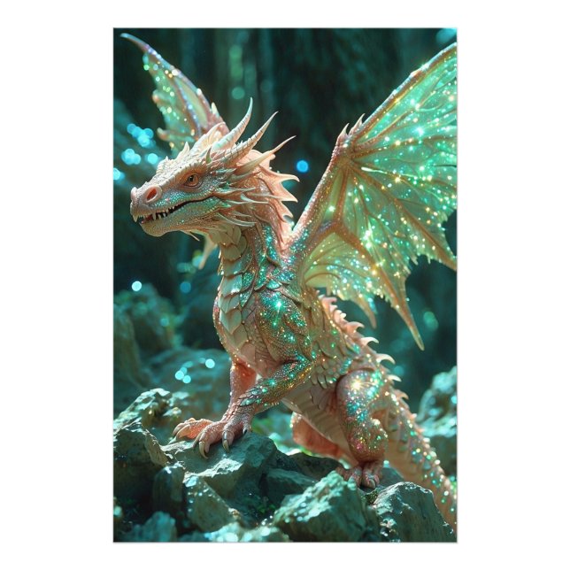 Impression Photo *~* Majestic AP88 Imaginaire Mur Dragon Artwork 7 (Devant)