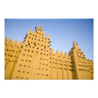 Mali, Djenne. Grande Mosquée