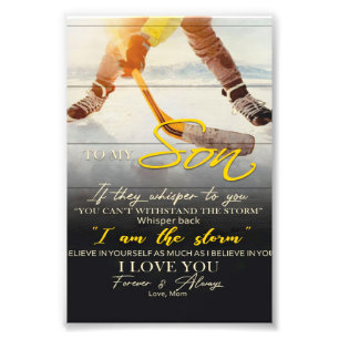 Impression Photo Maman À mon Fils Cadeau, Son Idée Cadeau Anniversa