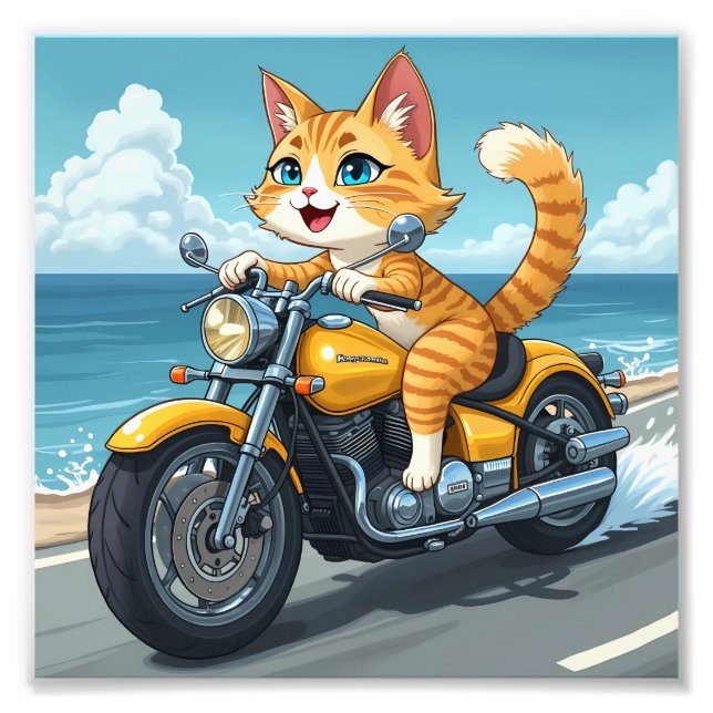 Impression Photo Maman au chat (Devant)